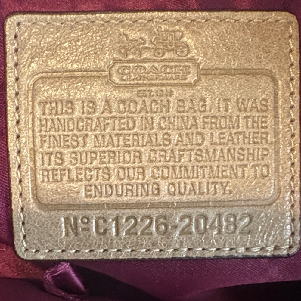 Coach Madison Python Print Shoulder Bag - image 5